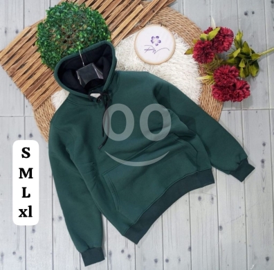 هوديز قطن مصوّف Unisex (رجالي ونسائي) ألوان رائعة وقصة مريحة | Unisex Fleece-Lined Cotton… — 3