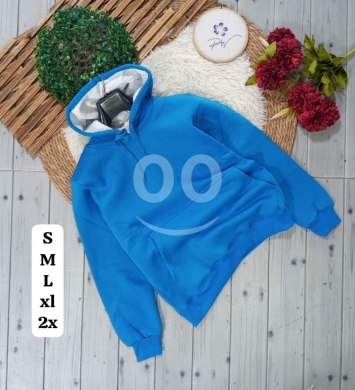 هوديز قطن مصوّف Unisex (رجالي ونسائي) ألوان رائعة وقصة مريحة | Unisex Fleece-Lined Cotton… — 2