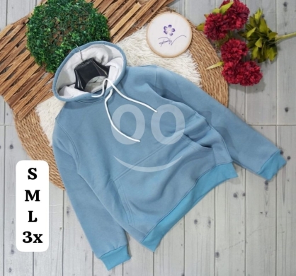 هوديز قطن مصوّف Unisex (رجالي ونسائي) ألوان رائعة وقصة مريحة | Unisex Fleece-Lined Cotton… — 6