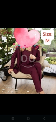 بيجاما نسائية تركية 3 قطع خامة زبدة ناعمة ومريحة | Women's Turkish 3-Piece Soft Butter Pa… — 2