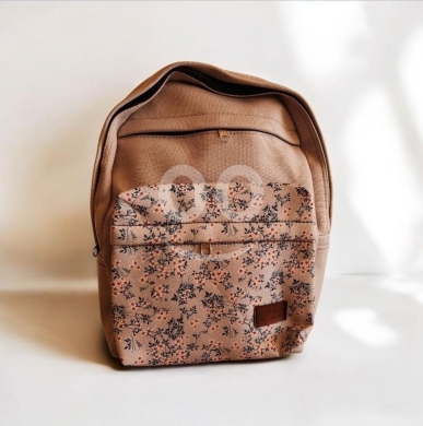 حقيبة ظهر مدرسية كبيرة للابتوب بتصميم وردي مميز | Large School Backpack with Laptop Sleeve — 8