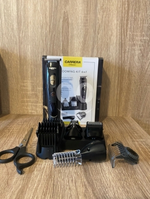 Health & Beauty in Nabatyeh - طقم العناية الشخصية المتكامل 6 في 1 من كاريرا | Carrera Classic 6-in-1 Professional Grooming Kit