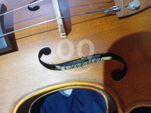 4/4 violin europian hand made with box and arsheh — 9