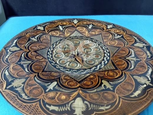 Antiques & Collectibles in Al Sharkiyeh - صحن نحاس احمر تركي قديم