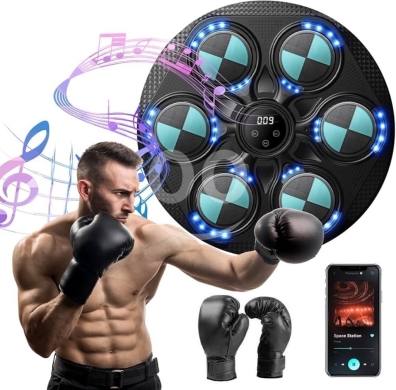 ? Smart Music Boxing Machine ? Train like a pro — with rhythm, speed, and Bluetooth power — 2