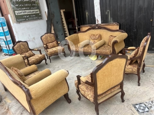 Other home furniture dans Tripoli - طقم صالون حفر ٦ قطع بحاله ممتازه