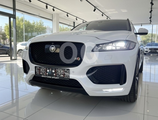 Jaguar in Tripoli - جاكوار F-Pace S موديل ٢٠١٧ فل أوبشن لون أبيض لؤلؤي | 2017 Jaguar F-Pace S Full Option