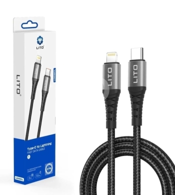 Mobile accessories dans Ain el-Remmaneh - سلك شاحن ليتو تايب سي إلى لايتنينج 27 واط سريع | LITO Type-C to Lightning 27W Fast Charging Cable