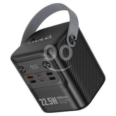 HOCO J152 80000mAh Ultra-Capacity Power Bank - 22.5W QC, 20W PD, LED Light & Handle — 2