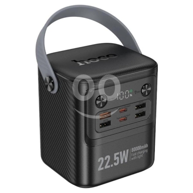 HOCO J152 80000mAh Ultra-Capacity Power Bank - 22.5W QC, 20W PD, LED Light & Handle — 4