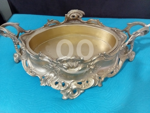 French louis jardiniere bronze early 20 centurycen — 4