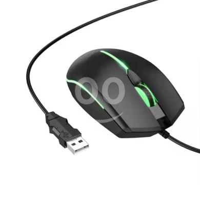HOCO GM37 Wired Gaming Mouse - 2400 DPI Adjustable, RGB Lighting, 4 Buttons, Ultra-Light… — 3
