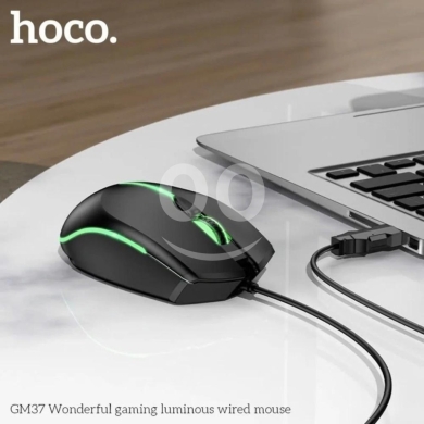HOCO GM37 Wired Gaming Mouse - 2400 DPI Adjustable, RGB Lighting, 4 Buttons, Ultra-Light… — 5
