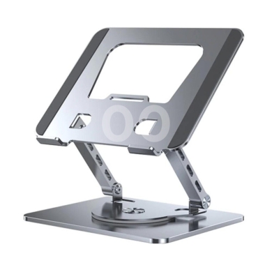 Computers Parts & Software Accessories in Beirut City - BS-007 Folding Rotating Laptop Stand - 360° Swivel, Dual-Axis Stability, 11-17.3 inch