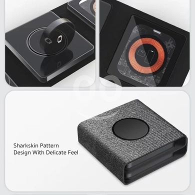 4-in-1 Wireless Folding Magnetic Charger - 15W Fast Charge, RGB Light, Apple… — 5