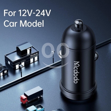 Mcdodo CC-749 PD 30W Fast Car Charger Kit - QC/AFC Support, Aluminum Alloy, USB-C Cable… — 4