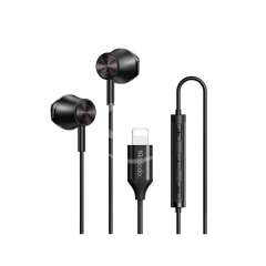 Mcdodo HP-408 Lightning Digital Earphones - 1.2m Cable, Aluminum Alloy CNC, Microphone Control