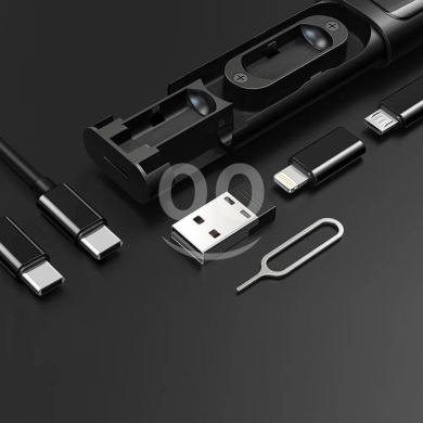 Other Mobile Phones & Accessories in Beirut City - Mcdodo WF-172 Multifunctional Travel Kit - Type-C Cable, 3 Adapters, SIM & TF Card Storage, 5A Max