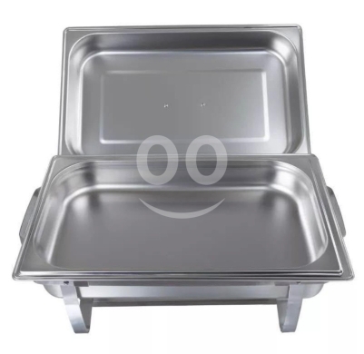 ??kitchen king Classic Cuisine Chafing Dish 9 liter Stainless Steel Buffet Set -سخان طعا… — 4