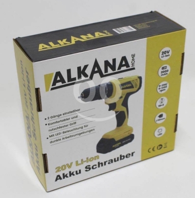 Other home appliances in Baouchriye - ?? ALKANA 20V Cordless Screwdriver - Compact, Powerful, including Li-Ion Battery Charger-