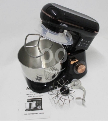 ?? ALKANA Food Processor Dough Machine Kneading Machine 4.5 L Stainless Steel Bowl-1300… — 5