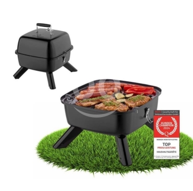 Other home appliances in Al Zarif - ?? First Austria FA-5350-2 Electric and charcoal barbeque grill with cover 2000 W-شواية فحم وكهربا