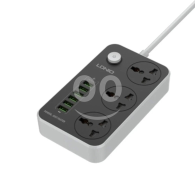Other Goods in Beirut City - LDNIO SC3604 Multi-Outlet Power Strip (2M) - 2500W Max, 3x USB, 17W Fast Charging, Child Safety