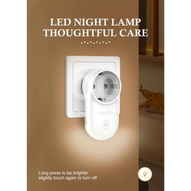 Other home appliances in Beirut City - LDNIO SEW1058 Wi-Fi Smart Socket (EU Plug) - 2500W, Voice Control, Power Measurement, LED Night Ligh