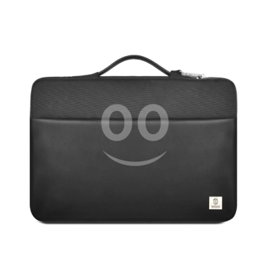 Computers Parts & Software Accessories in Beirut City - WiWU Hali 14-inch Laptop Sleeve - Water-Resistant 1680D, Fur Lining, Collision Buffer, YKK Zipper