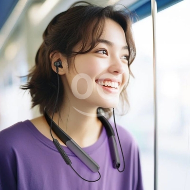 AceFast N1 Neck Hanging Wireless Earphones - 150H Playtime, ENC Noise Cancellation, BT… — 2