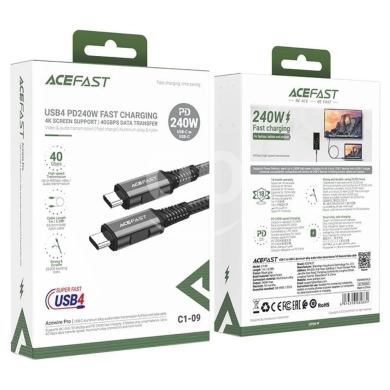 Mobile accessories in Beirut City - AceFast D40 Qi2 Magnetic Car Charger & Cooler - 15W Max Output, Air Vent Mount, Super Strong Magnets