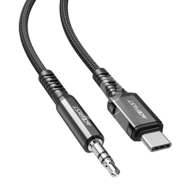 Mobile accessories in Beirut City - AceFast C1-05 MFi Certified Lightning to 3.5mm Adapter Cable - Supports Hi-Fi Lossless Music, 18cm L