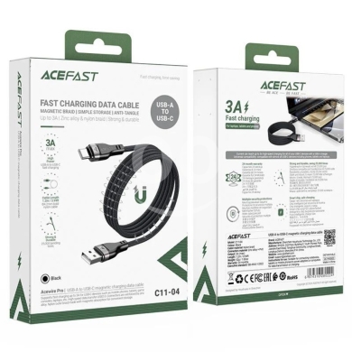 Mobile accessories in Beirut City - AceFast C1-08 USB-C to 3.5mm Audio Cable - 1.2m Length, Hi-Fi Lossless Music Support, Digital Chip f