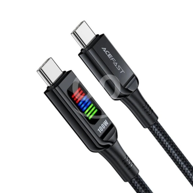 AceFast C7-03 USB-C to USB-C 100W Fast Charging Cable with LED Display - E-Marker Chip,… — 2