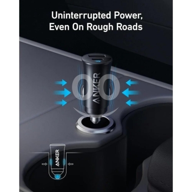 Anker 30W Dual Port Car Charger - USB-C PD Fast Charging, Miniature Size, Intelligent… — 3