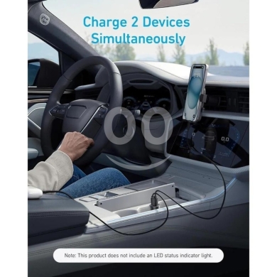 Anker 30W Dual Port Car Charger - USB-C PD Fast Charging, Miniature Size, Intelligent… — 2