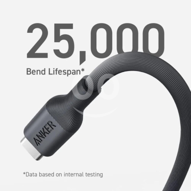 Anker Bio-Based USB-C to USB-C Cable - 140W Fast Charge, Sustainable Design, 25,000-Bend… — 4