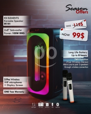 Other home appliances in Beirut City - KB Elements EK181 Karaoke Speaker