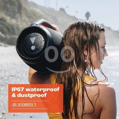 JBL Boombox 3 Portable Speaker | IP67 Dust/Waterproof, 24H Playtime & Massive Pro Sound — 5