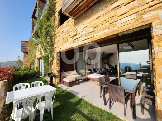 Villas for sale in Kfar Matta - Ready Duplex Chalet for Sale Kfarmatta (Aley) | 700m² Land, Pool & Solar Power!