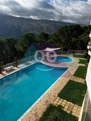 Apartments for sale in Baskinta - 170m2 furnished apartment+pool+tennis court 4sale in Marj BaskintaSDA113