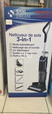 Other home appliances in Beirut City - منظف الأرضيات اللاسلكي (3 في 1) من "ساني دريم" | SANI DREAM 3-in-1 Premium Cordless Floor Cleaner