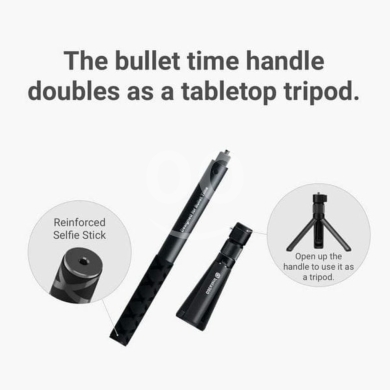 Cameras, Camcorders & Studio Equipment in Beirut City - Insta360 Bullet Time Bundle | Invisible Selfie Stick & Tripod Handle for $360^\circ$