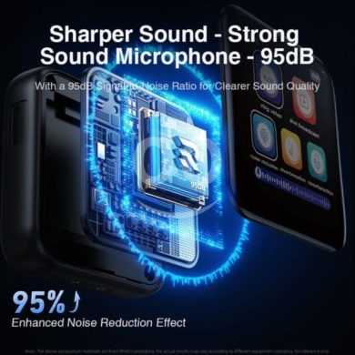 Rtako MiCAce K9 Wireless Lavalier Mic | 95dB Noise Reduction, 200m Range, 48-Hour Battery — 6