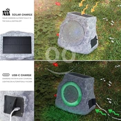 *ION Solar Sounds - Rock Your Garden with Style* - ? Stone-Shaped Design — 8