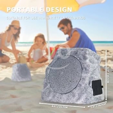 *ION Solar Sounds - Rock Your Garden with Style* - ? Stone-Shaped Design — 4