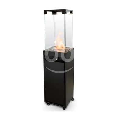 Heating & cooling appliances in Ajaltoun - دفاية خارجية ويف عمودية مع حطب اصطناعي وصخور اللافا | Wave Upright Patio Heater with Artificial Wood