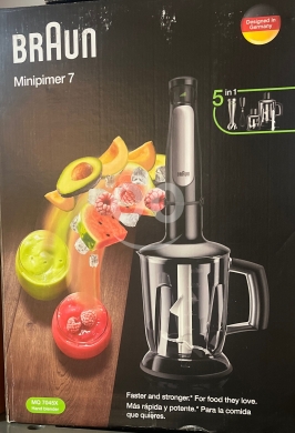 Kitchen in Beirut City - خلاط براون مالتي كويك 7 العمودي (5 في 1) | Braun MultiQuick 7 Hand Blender (5-in-1)