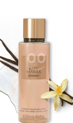 Bare Vanilla Shimmer Body Mist | Limited Festive Edition, Warm Vanilla Scent with Sparkle