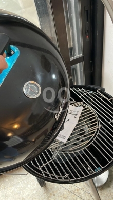 Other home appliances in Menyeh - شواية فحم إندرز سوداء مع مقياس حرارة